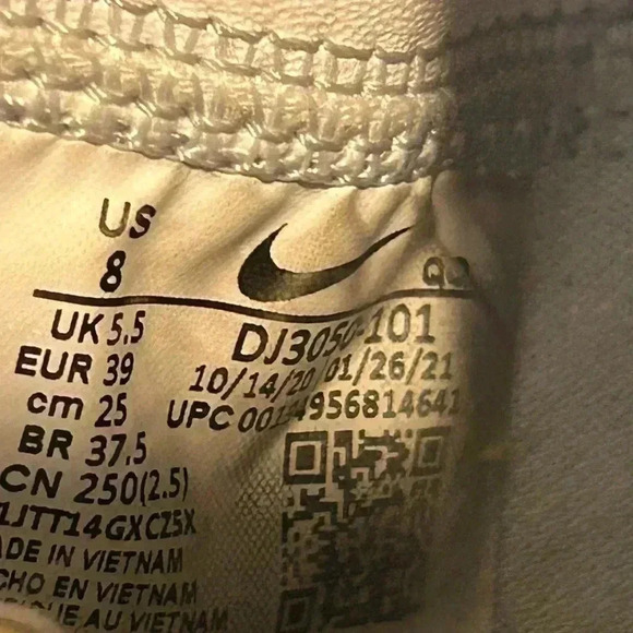 Nike Blazer 77 Mid DJ3050-101 Essential White Opti Yellow Sneakers US Women's 8 - Picture 9 of 9